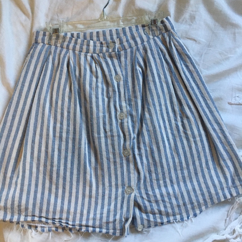 Striped summer skirt